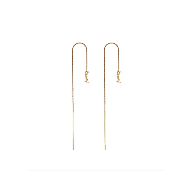 SAINT LAURENT Metal Earrings Women's Gold-0