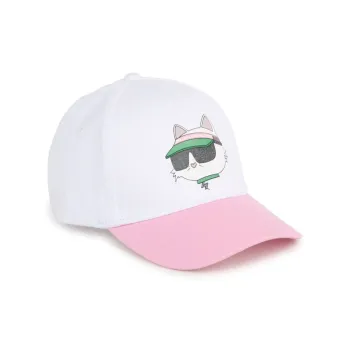 KARL LAGERFELD / Karl Lagerfeld Jeans Choupette print Cotton Cap