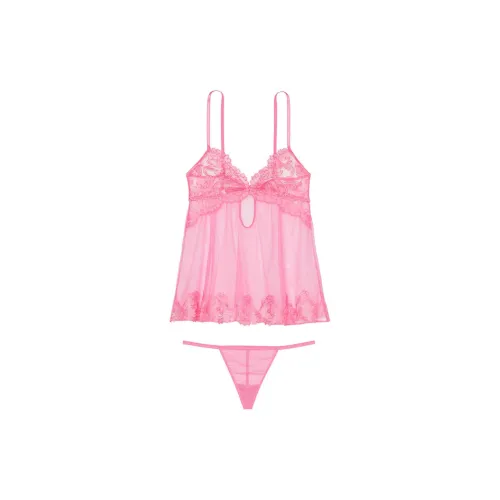 VICTORIA'S SECRET Pajama Set Women's Peach Pink