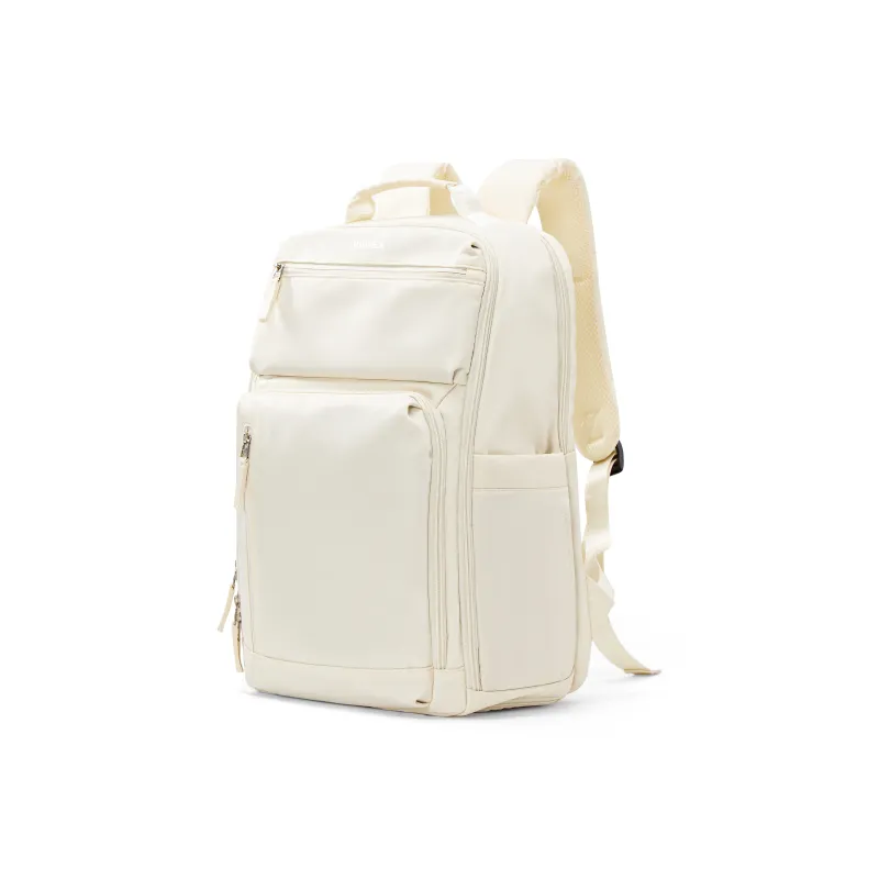 RIOREX Fabric Backpack Large Size Unisex Black/Khaki/Ecru/Army Green/Sea Blue-6