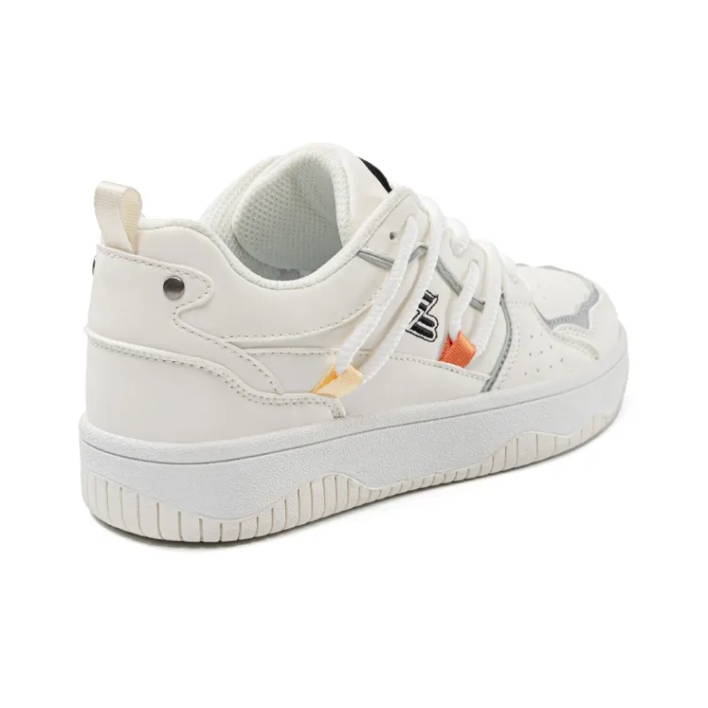 ZHR Slip Resistant Low Top Skateboard Shoes Unisex Gray Black-9