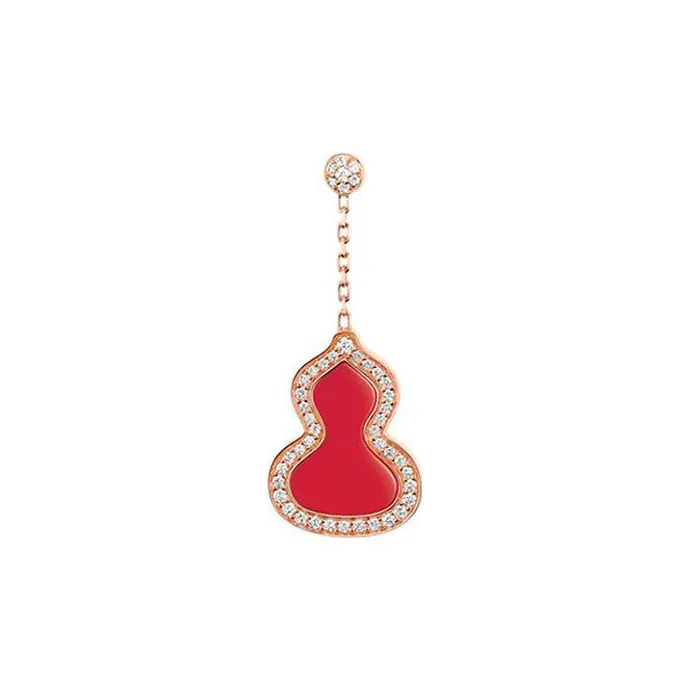 Qeelin Wulu Earrings Women's Rose Gold-0
