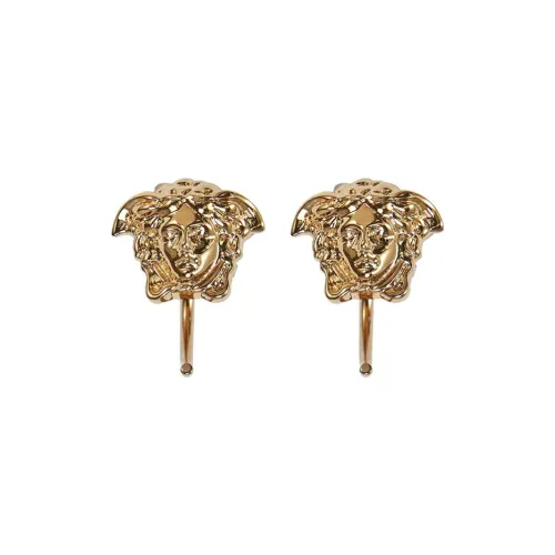 VERSACE Earrings Unisex Gold