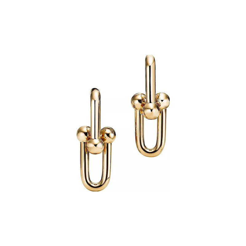 TIFFANY & CO. 18K Gold Earrings Women's-0