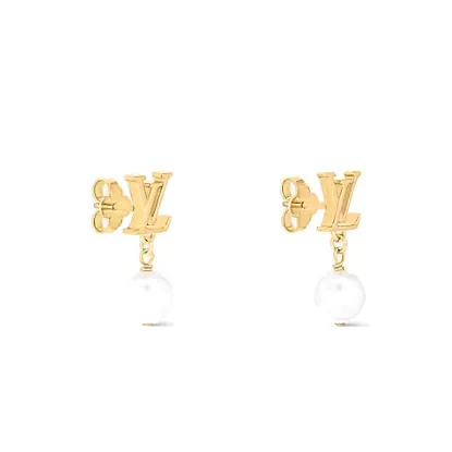 LOUIS VUITTON Lv Iconic Louisa Earrings-1