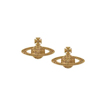 Vivienne Westwood Mini Bas Relief Stud Earrings