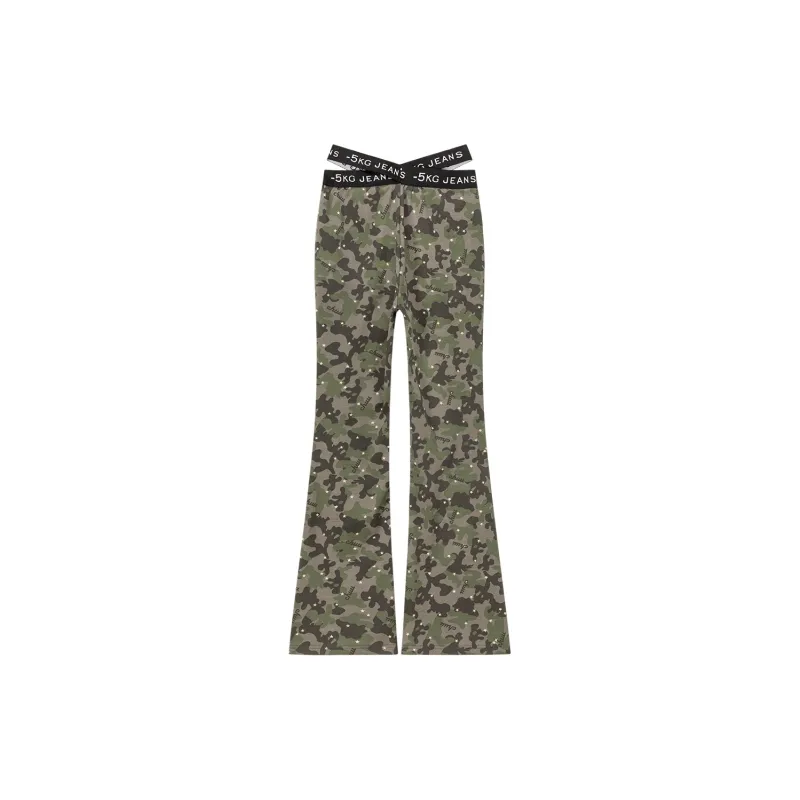 CHUU Casual Pants Women's Camouflage-1