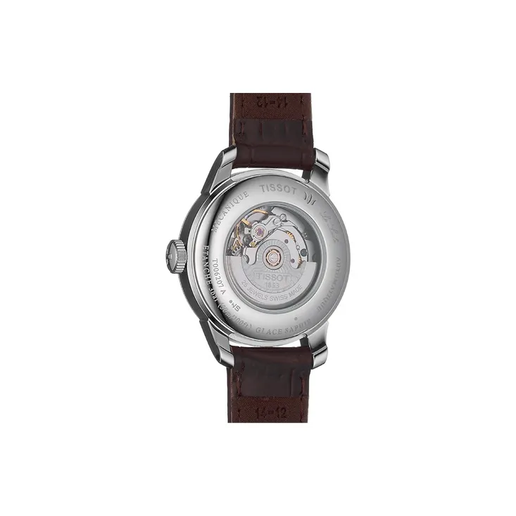 TISSOT Le Locle Collection Mechanical Movement Unisex Watch 39.3mm White Dial-1