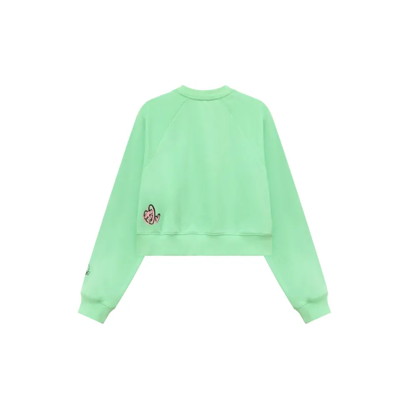 CHUU Sweatshirts Women's Light Green-1