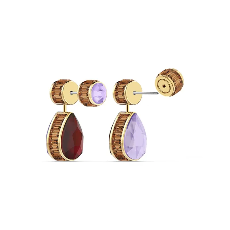 Swarovski Gold Plated Earrings Women's-1