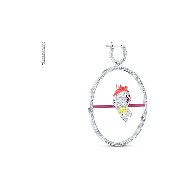 Swarovski Line Friends Earrings Women's-1