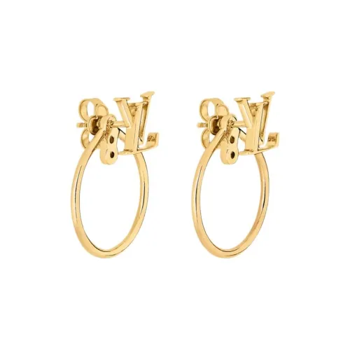 LOUIS VUITTON LV Initial Eclipse Earrings 