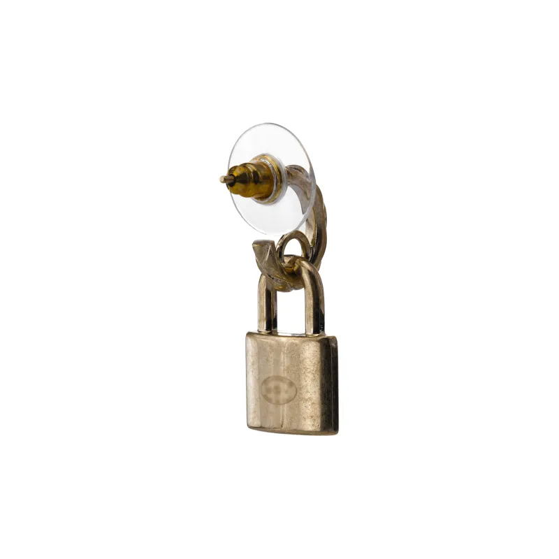 CHANEL Earrings Women's Gold-2