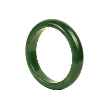 Artisan Lock Heart Jade Hetian Jade Bangles Women's Jasper