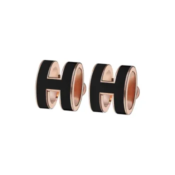 HERMES Earrings Pop H