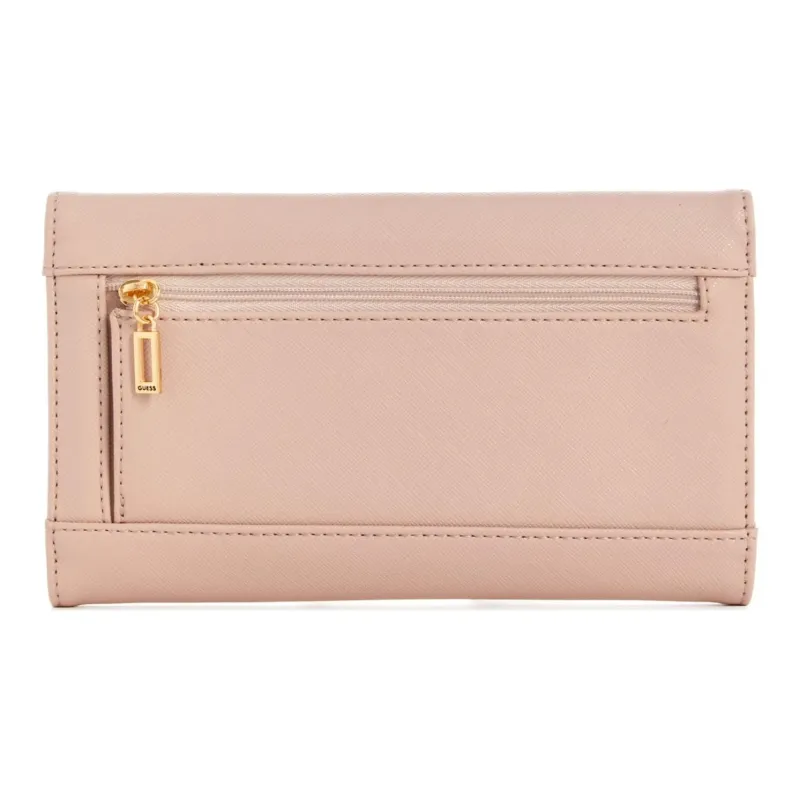 GUESS Artificial Leather Clutch Women's Rose Pink-1