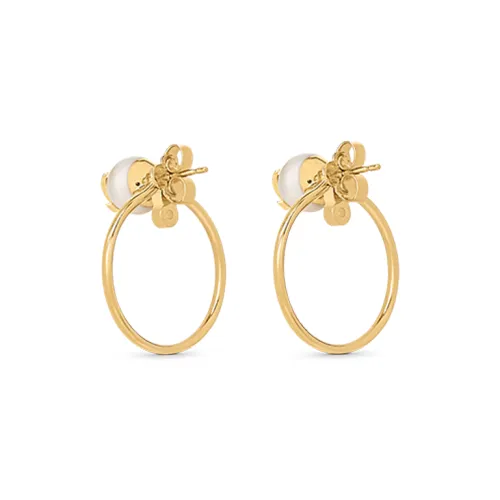 LOUIS VUITTON Earrings Women's Gold