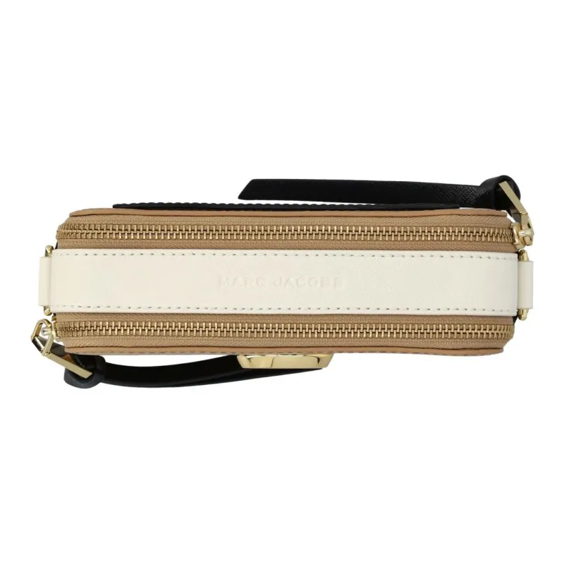 MARC JACOBS The Snapshot Logo Plaque Crossbody Bag-3