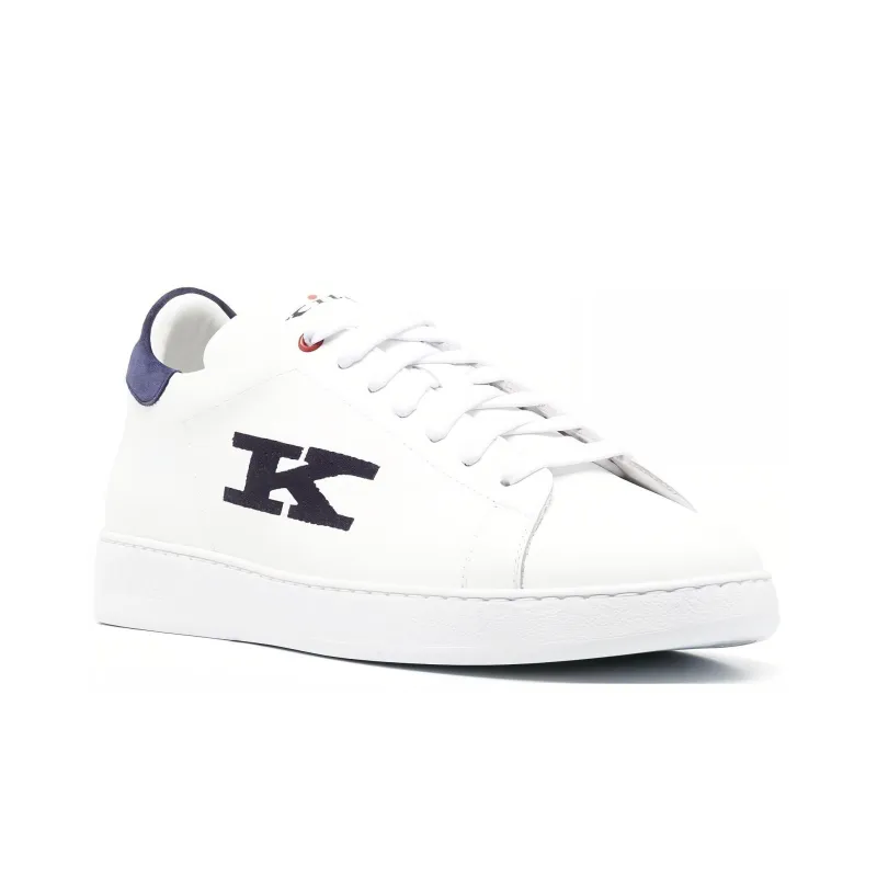 KITON Logo-embroidered Low-top Sneakers-2