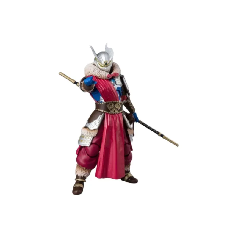 BANDAI S.H.Figuarts Ultraman Zero Sun Wukong Battle Robe Red Action Figures 15cm-1