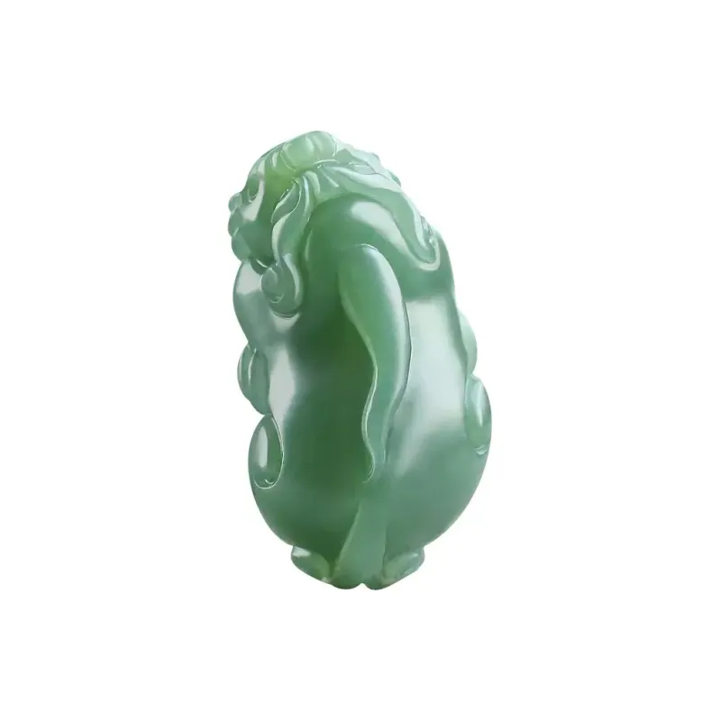 GOLDFISH ALLEY Pendants Pale Greenish White Jade Unisex-0