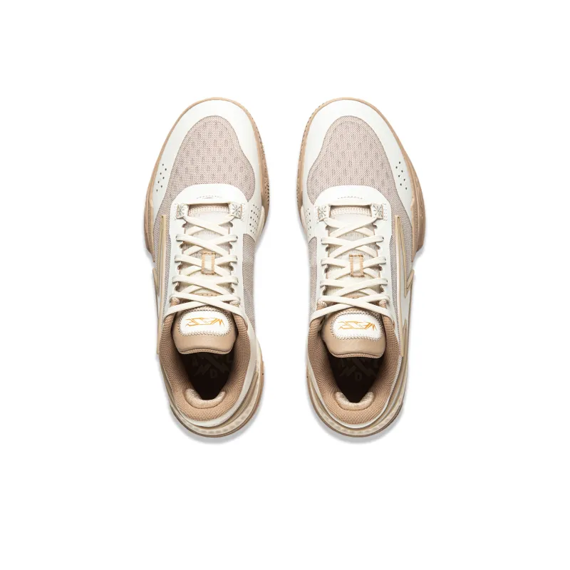 LiNing Lightning Low-Top Basketball Shoes Men's Ecru-3