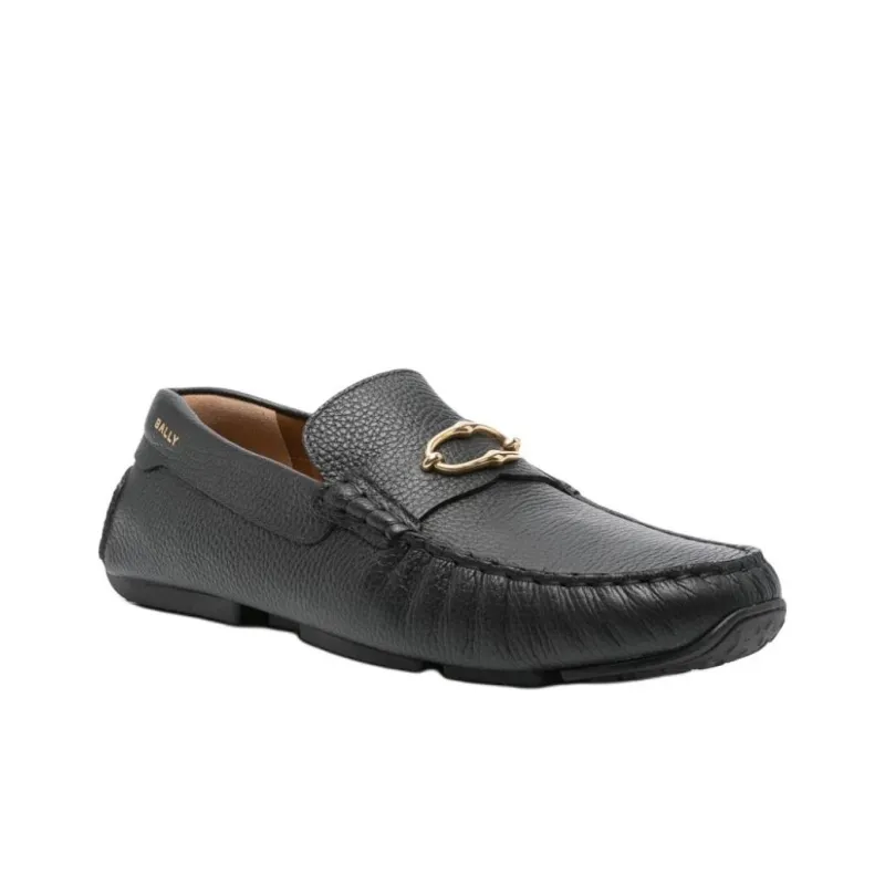 BALLY Parris Leather Loafers-2