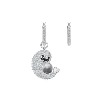 Swarovski Polar Earrings Women's Silver
