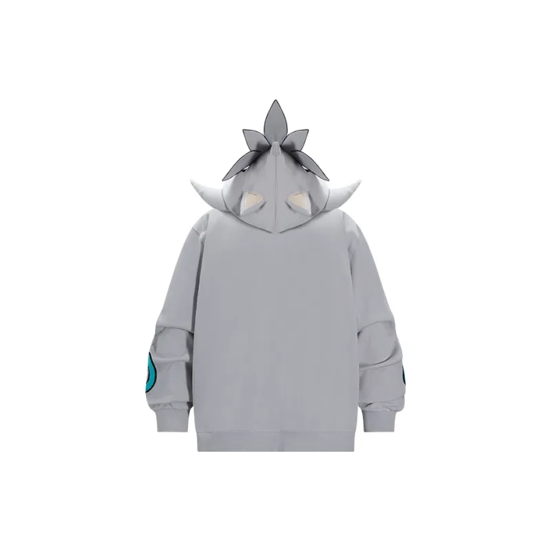 KAKAZZY Sweatshirts Unisex Gray-4
