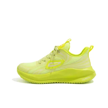 HUANQIU Balance Height Increasing Low Top Running Shoes Men's Green