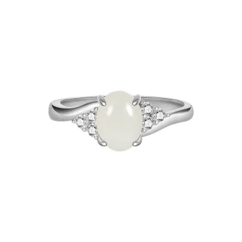 EZRA Hetian Jade Hetian Jade Rings Unisex White Jade