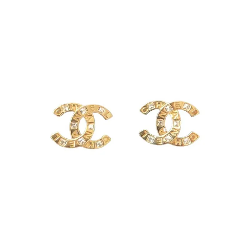 CHANEL Earrings Women's Gold-0