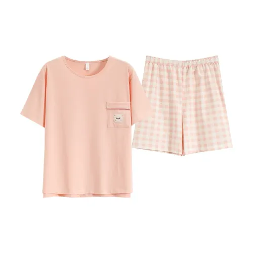 The Story Of The Flower Season Pajama Set Women's Pink