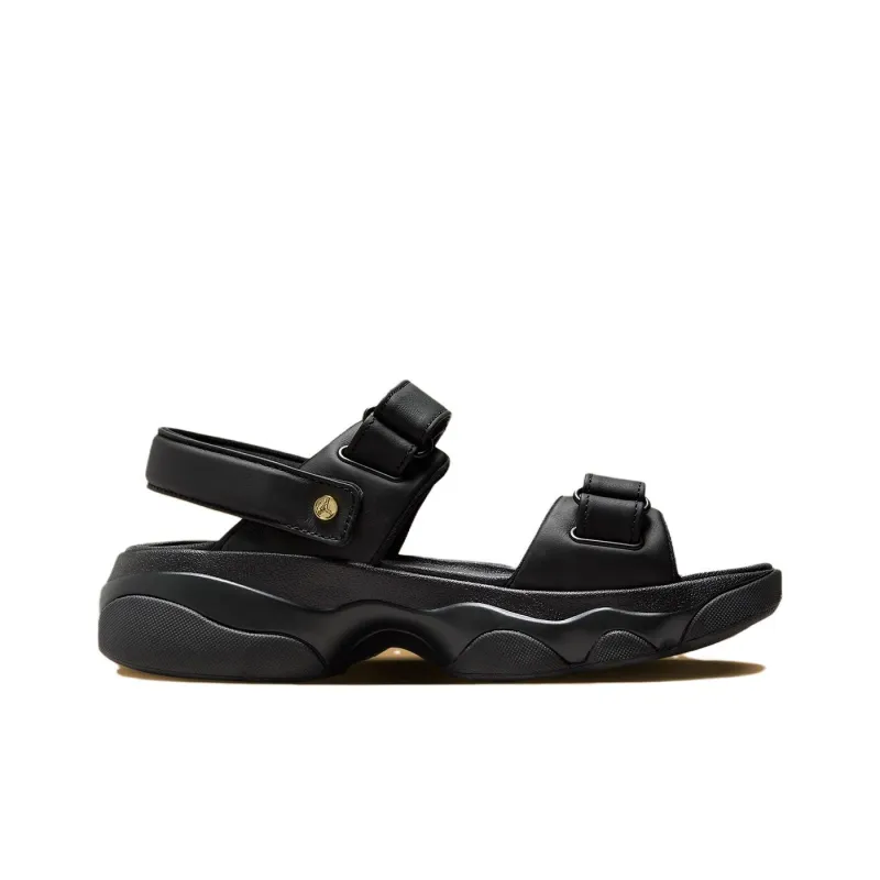 JORDAN Deja Black Metallic Gold Women's-1