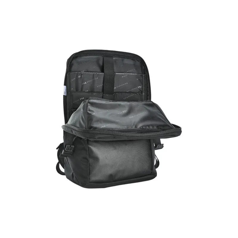 FILA Fabric Backpack Extra Small Men's Pitch Black-4