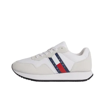Tommy Hilfiger Abrasion Resistant Low Top Casual Shoes Men's White Gray Blue