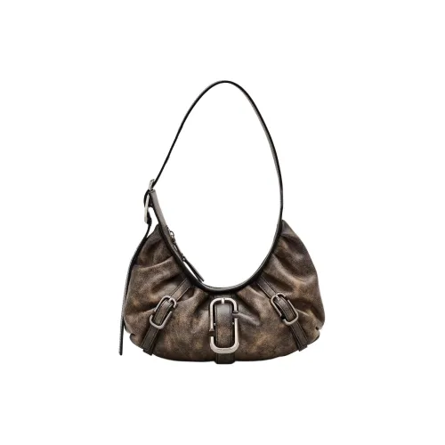 MARC JACOBS The Distressed Buckle J Marc Crescent Bag