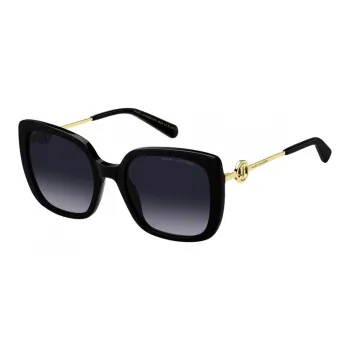 MARC JACOBS Acetate Metal Butterfly Sunglasses Women's Black