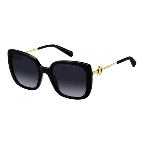 MARC JACOBS Acetate Metal Butterfly Sunglasses Women's Black