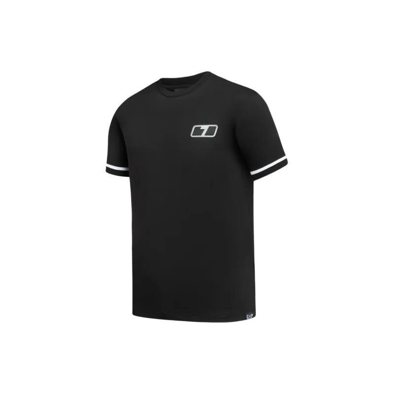 EMPORIO ARMANI EA7 SS24 T Shirt Men's Black-2