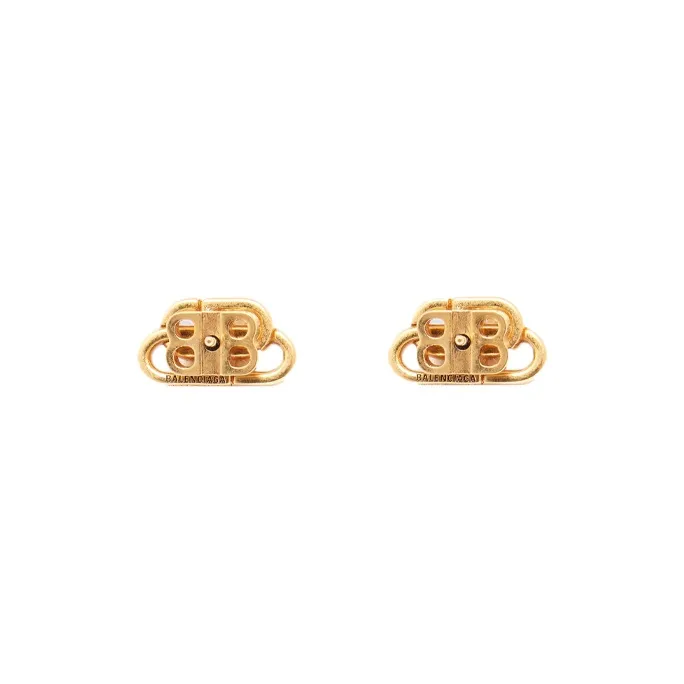 Balenciaga Brass Earrings Women's-2