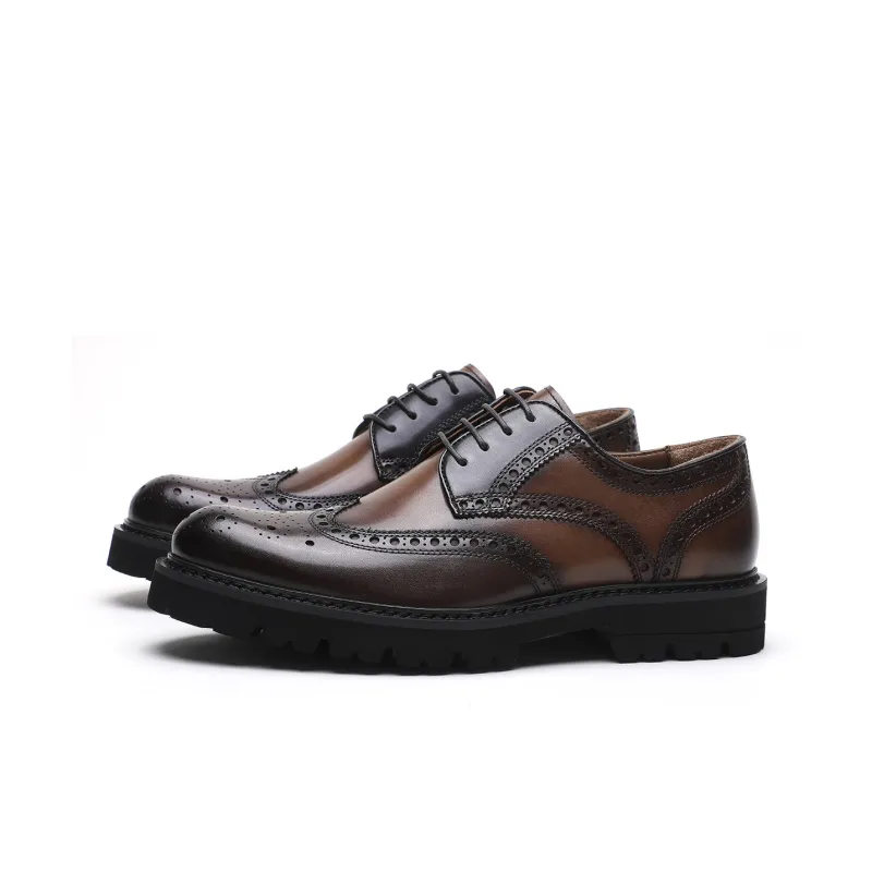 ELLE HOMME Dress Shoes Men's Brown-1