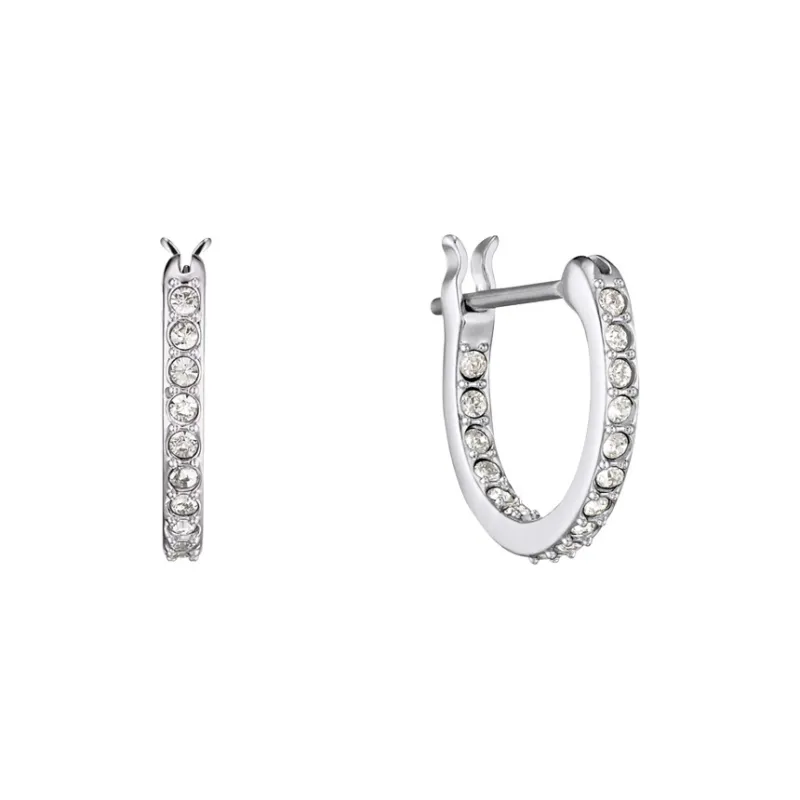 Swarovski Artificial Crystal Earrings Women's Blue-3
