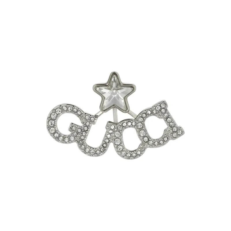 GUCCI Logo Embellished Single Earring-0