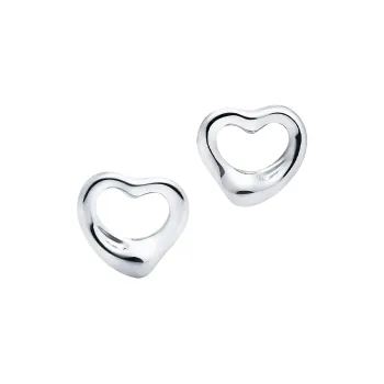 TIFFANY & CO. Elsa Peretti® Earrings Unisex Silver