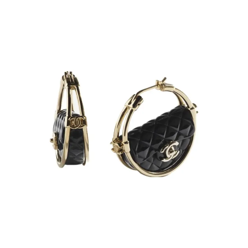 CHANEL F Earrings Women's-0