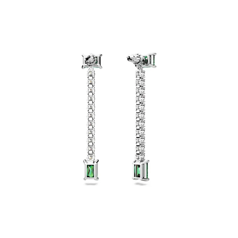 Swarovski Matrix Crystal embellished Drop Earrings-2
