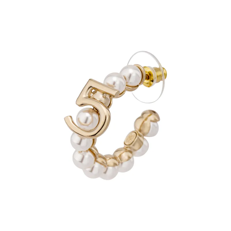 CHANEL Earrings Women's Gold-2