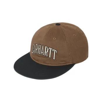 Carhartt WIP Cotton Baseball Caps Unisex Brown