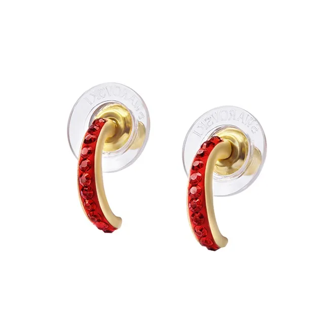 Swarovski Artificial Crystal Earrings Women's-3